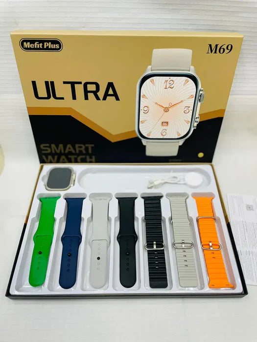 M69 Ultra Smart Watch for Men & Women | Mofit Plus Edition | Bluetooth Call